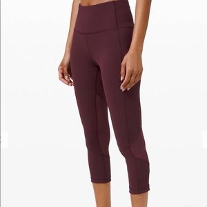 Lululemon Pace Rival High-Rise Crop 22”